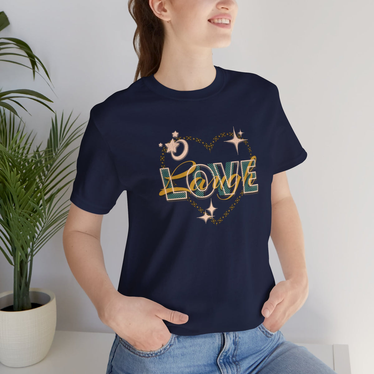 Liv Laugh Love Heart Graphic Tee