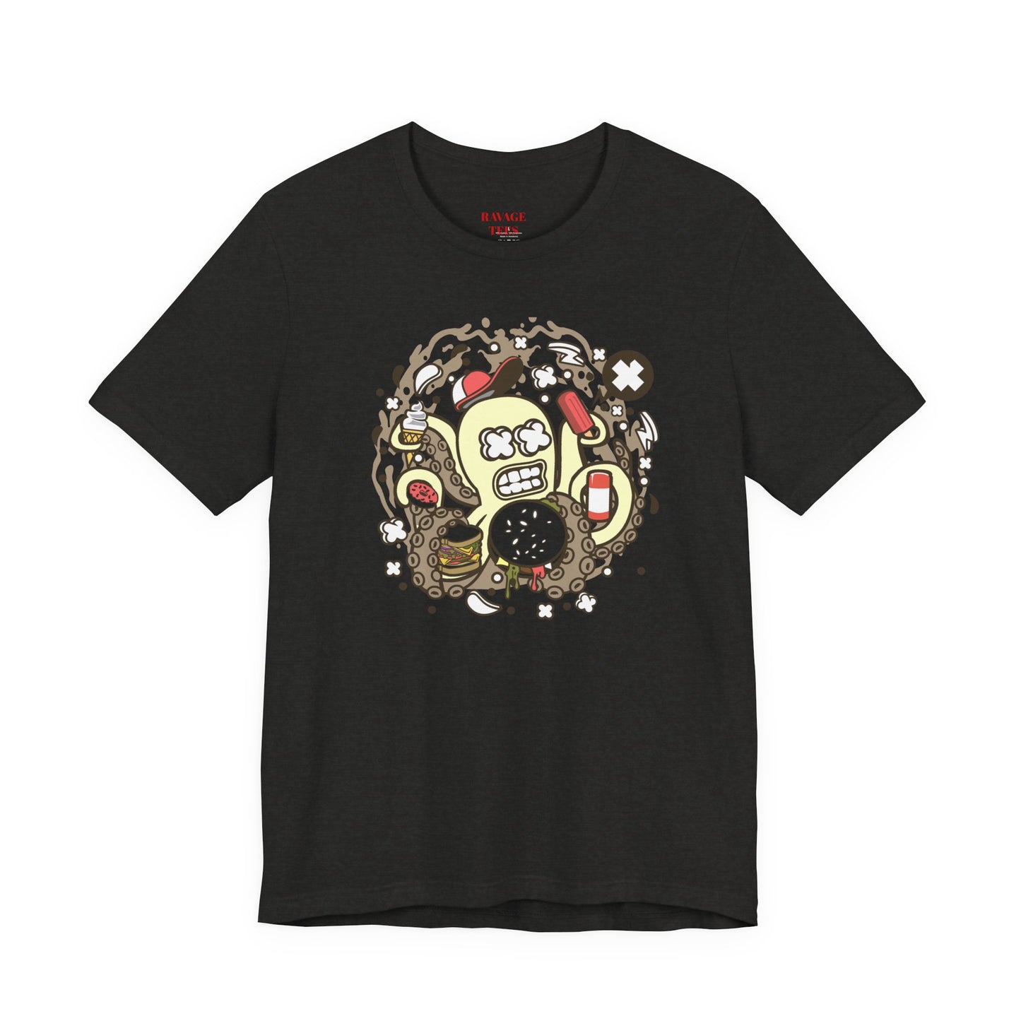 Junk Food Octopus Tee