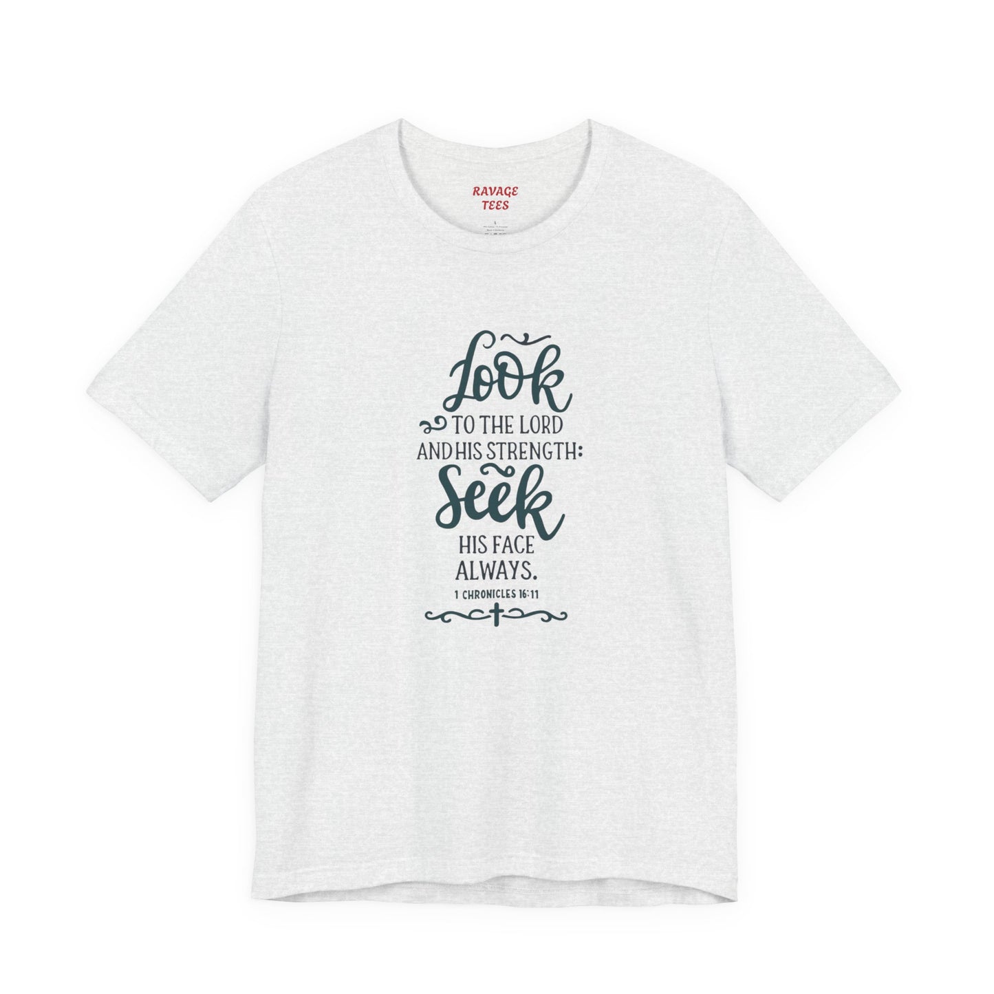 Seek His Guidance Tee: Inspirational Faith Quote Unisex T-Shirt