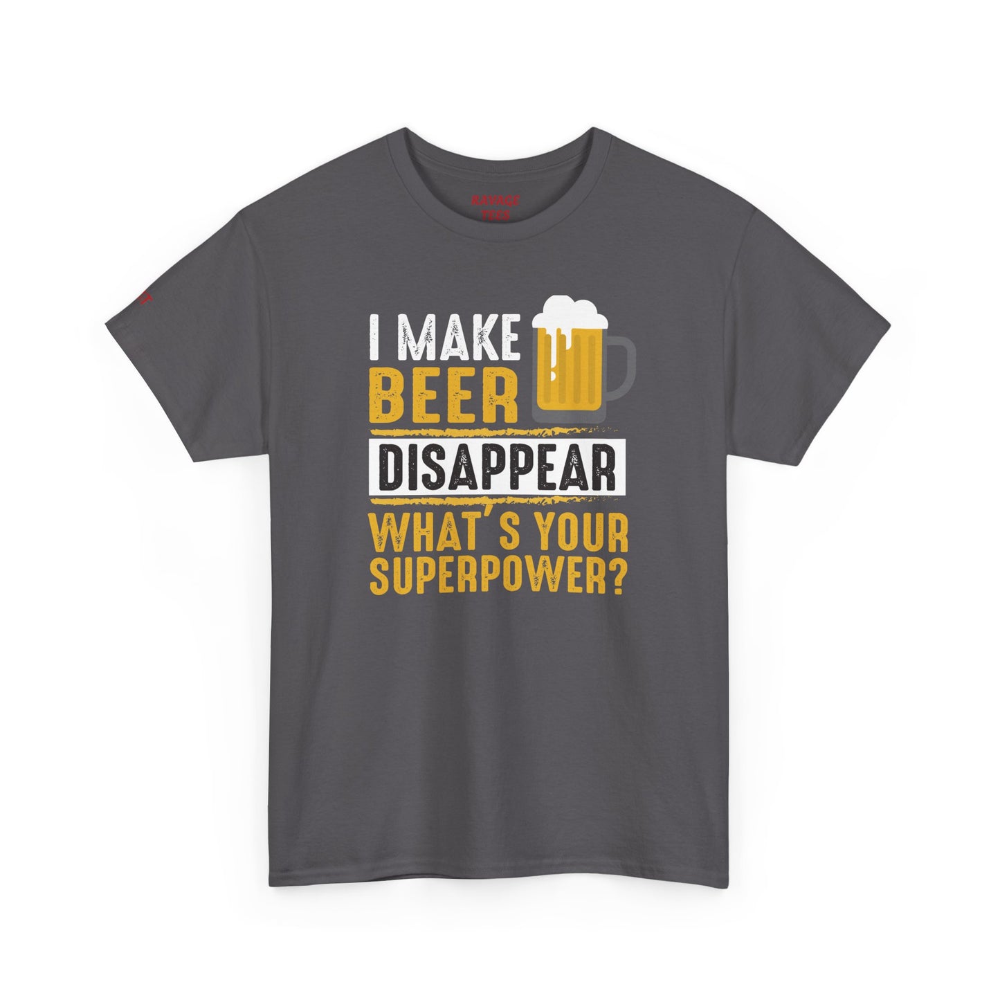 Unisex Beer Superpower Tee | Funny T-Shirt for Beer Lovers
