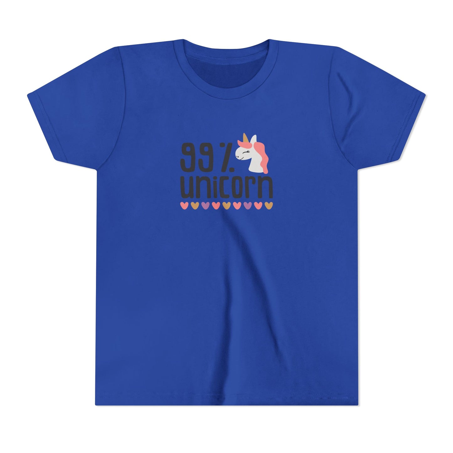 99% Unicorn Youth Tee - Fun & Whimsical Shirt for Kids