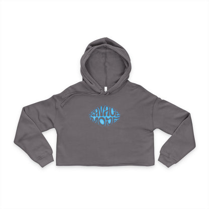 RAVAGE MODE Women's Cropped Hoodie, Trendy Crop Sweatshirt