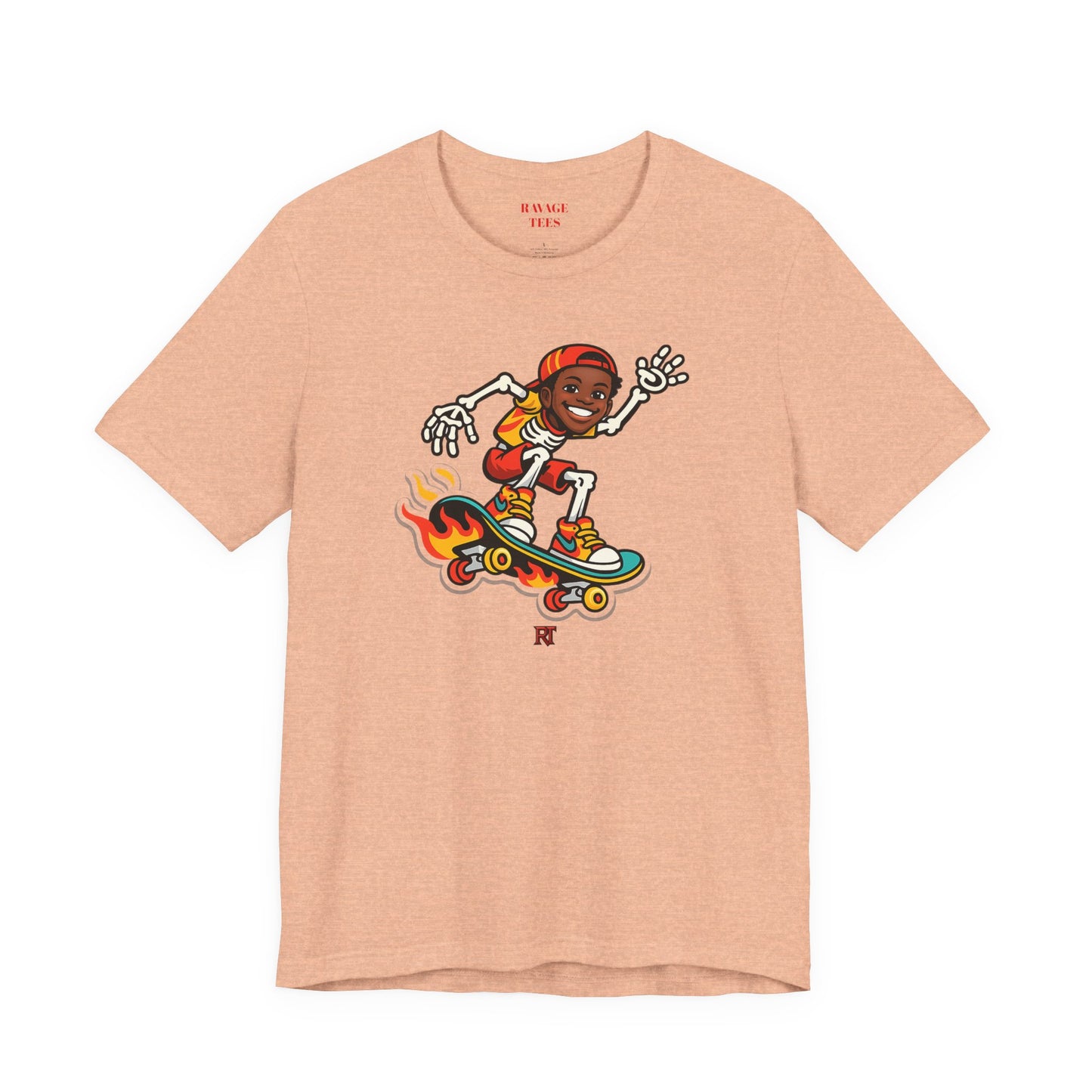 Skateboard Skeleton Tee