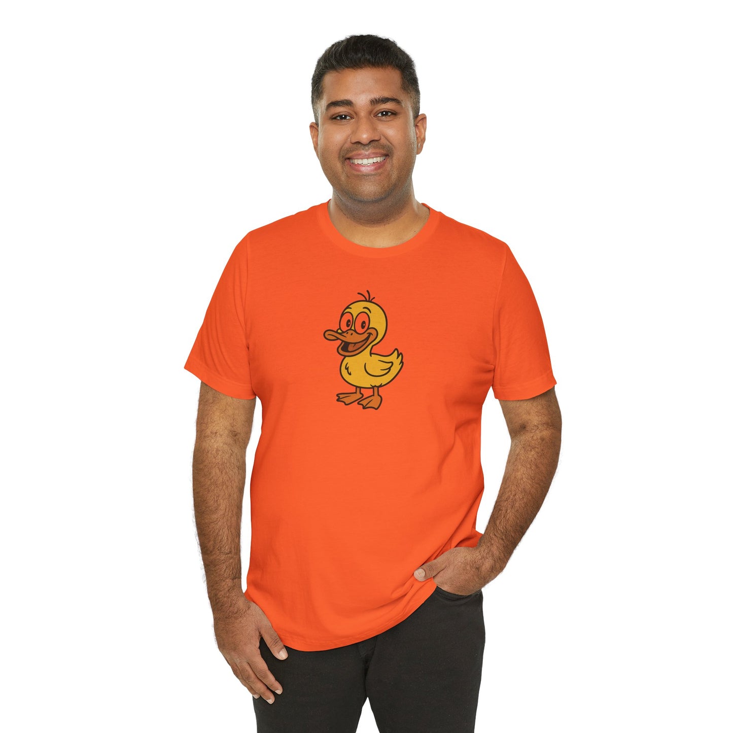 Cute Duck Graphic Tee for Animal Lovers, Unisex T-Shirt, Funny Gift Idea, Casual Wear, Summer Outfit