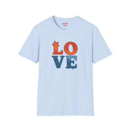 Soft Unisex Freedom & Love Graphic Tee | Gift & Daily Wear