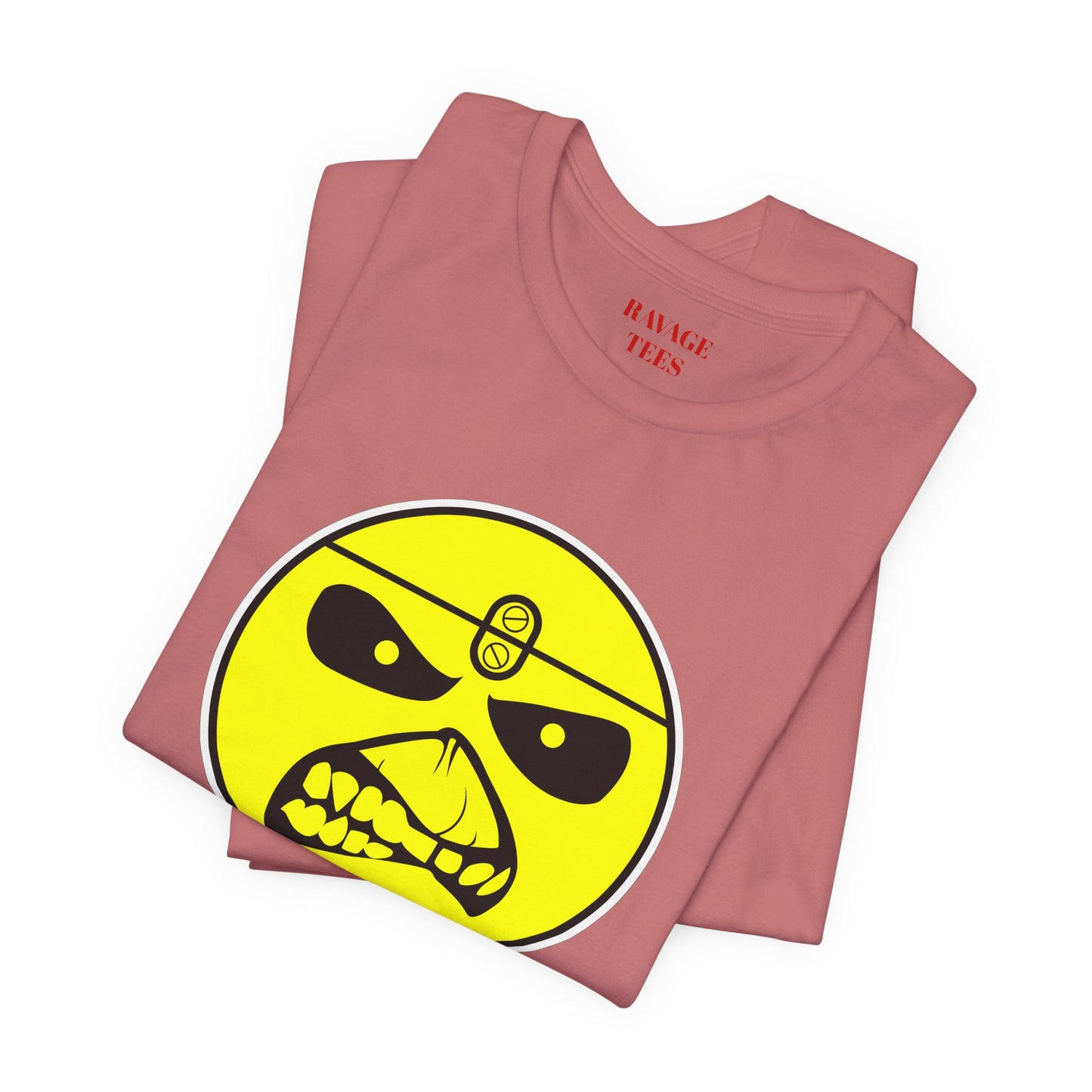 Angry Smiley Mask Tee