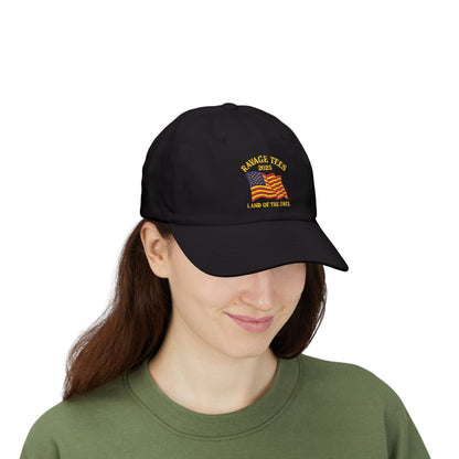 RAVAGE Embroidered Cap — American Flag