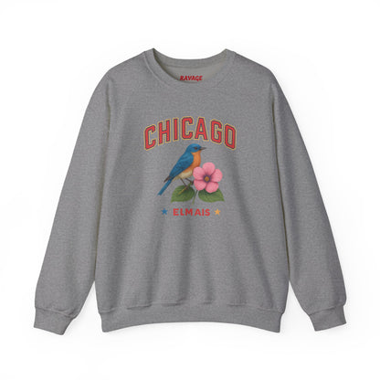 RAVAGE Chicago City Vibe Unisex Crewneck Sweatshirt