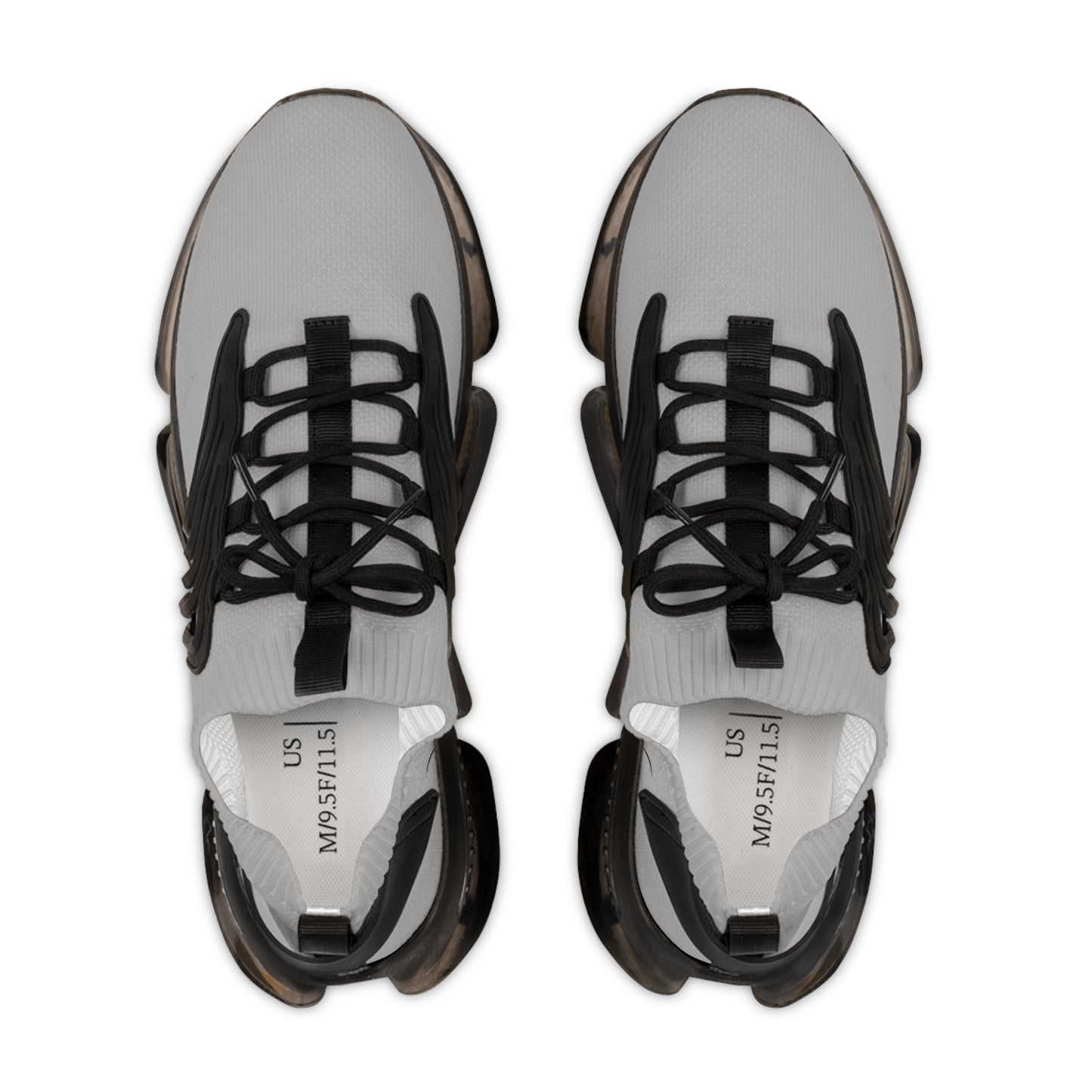LIGHT GREY RAVAGE Men's Mesh Sneakers: Stylish Ultimate Comfort Athletic Shoes