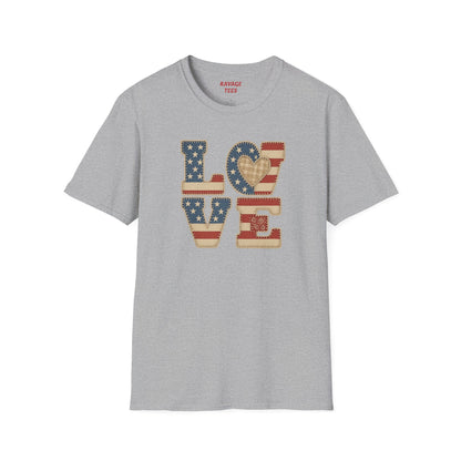 Soft Unisex Freedom & Love Graphic Tee | Gift & Daily Wear
