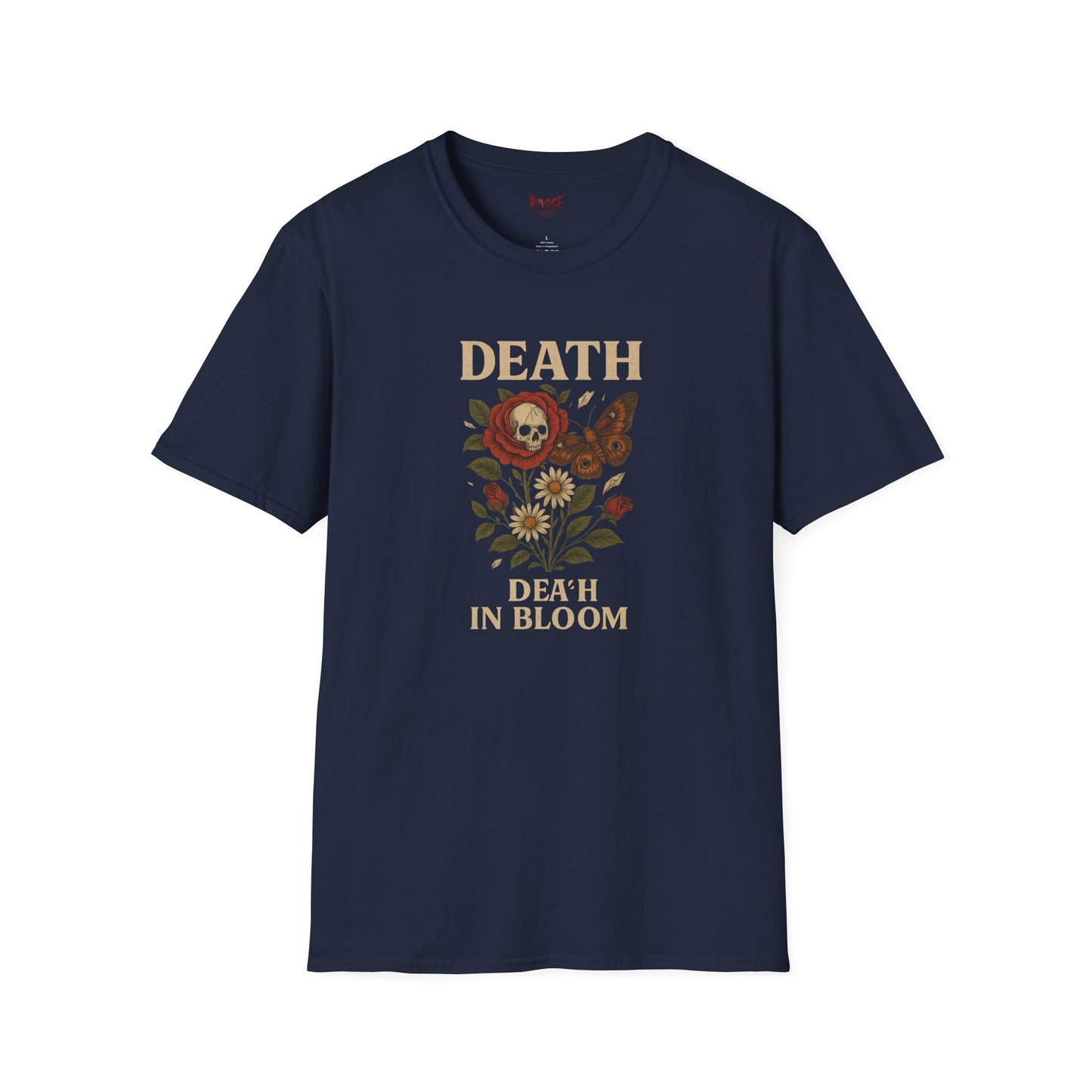 "Death In Bloom" Graphic Unisex T-Shirt | Eco-Friendly Tee