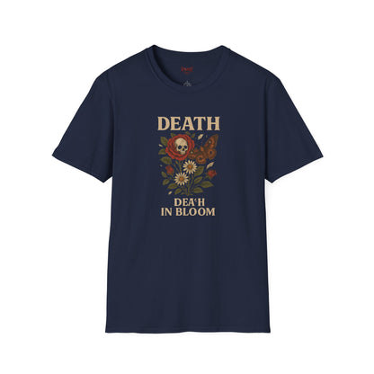 "Death In Bloom" Graphic Unisex T-Shirt | Eco-Friendly Tee
