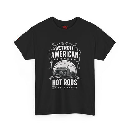 Vintage Hot Rod Unisex Heavy Cotton Tee, Classic Car Shirt
