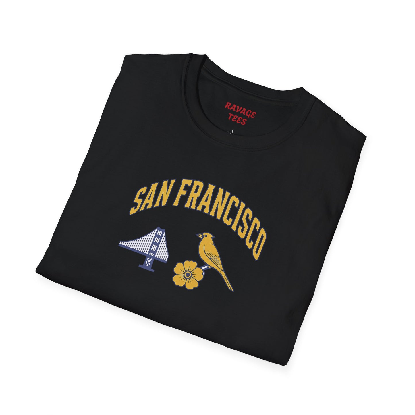 SAN FRANCISCO Vibes Unisex T-Shirt – Casual Summer Tee, Beachwear, Travel Outfit, Vacation Style, Gift for Him or Her