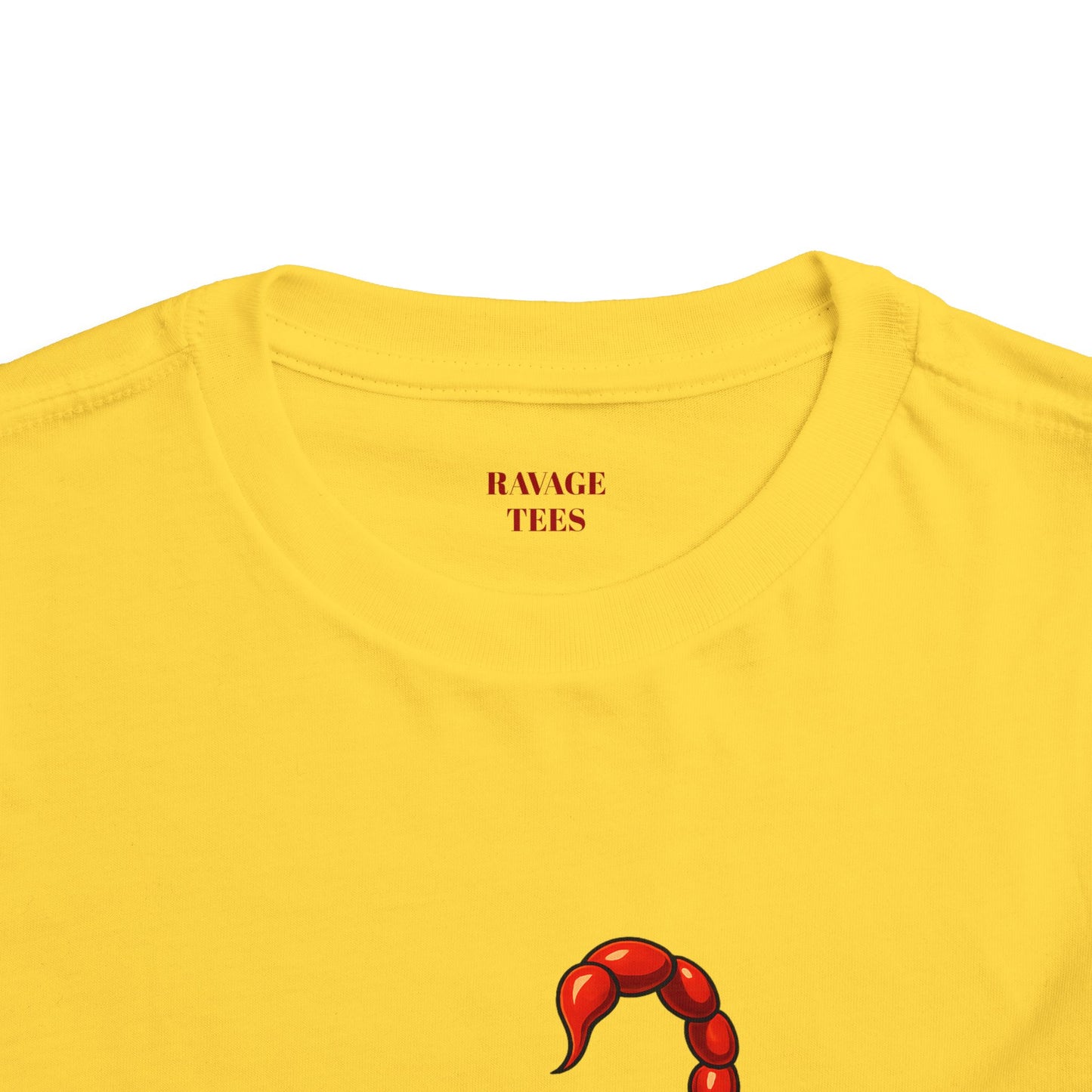 Toddler Tee — 'Backstabber's Express' Scorpion & Frog Funny Kids Shirt