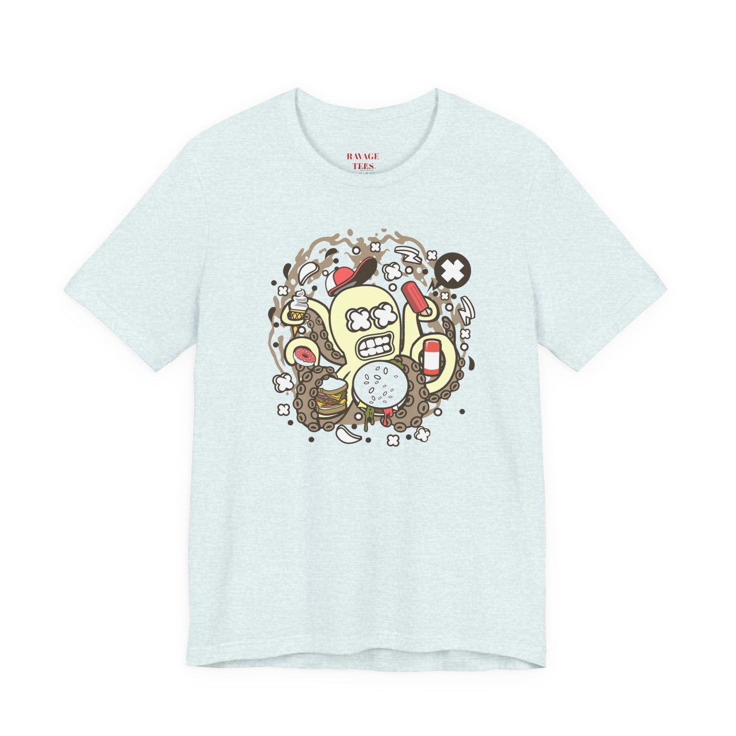 Junk Food Octopus Tee