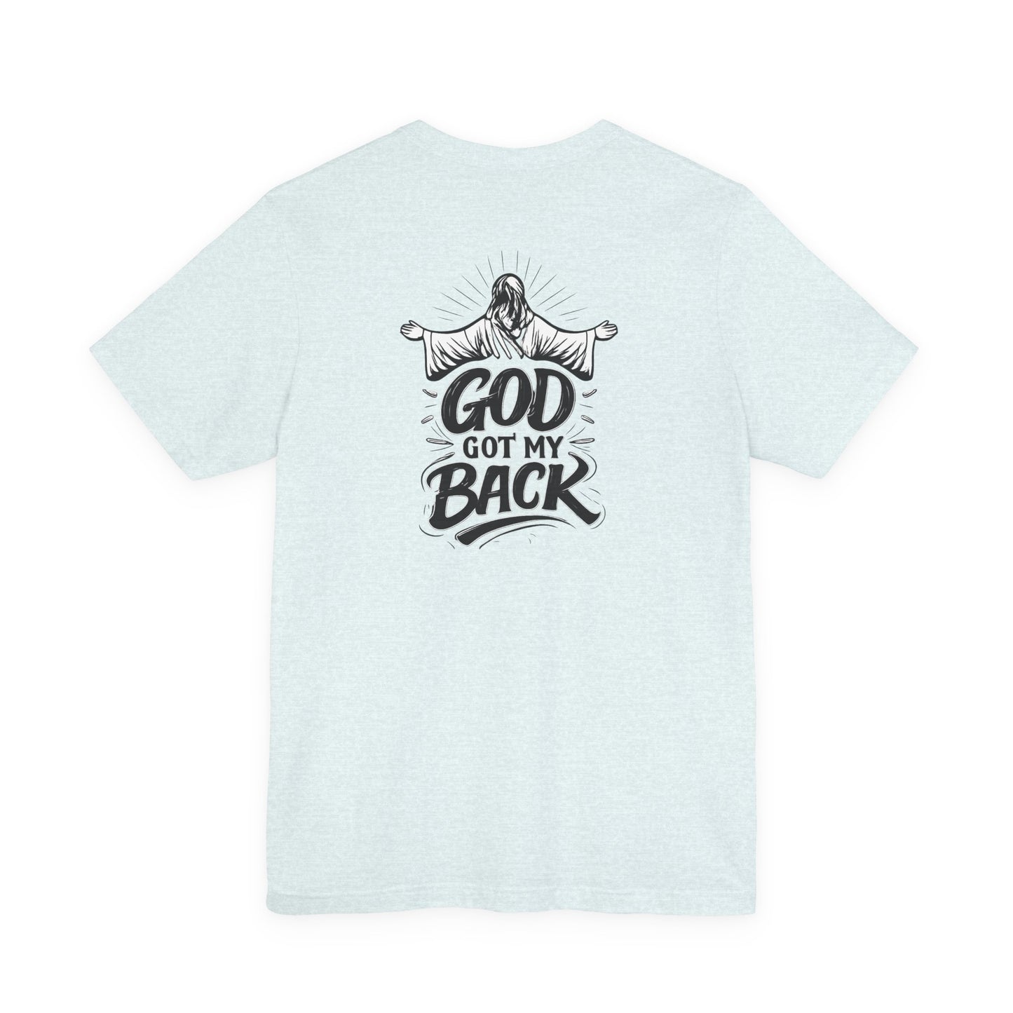 Faith Graphic Tee — 'God Got My Back' Christian T-Shirt