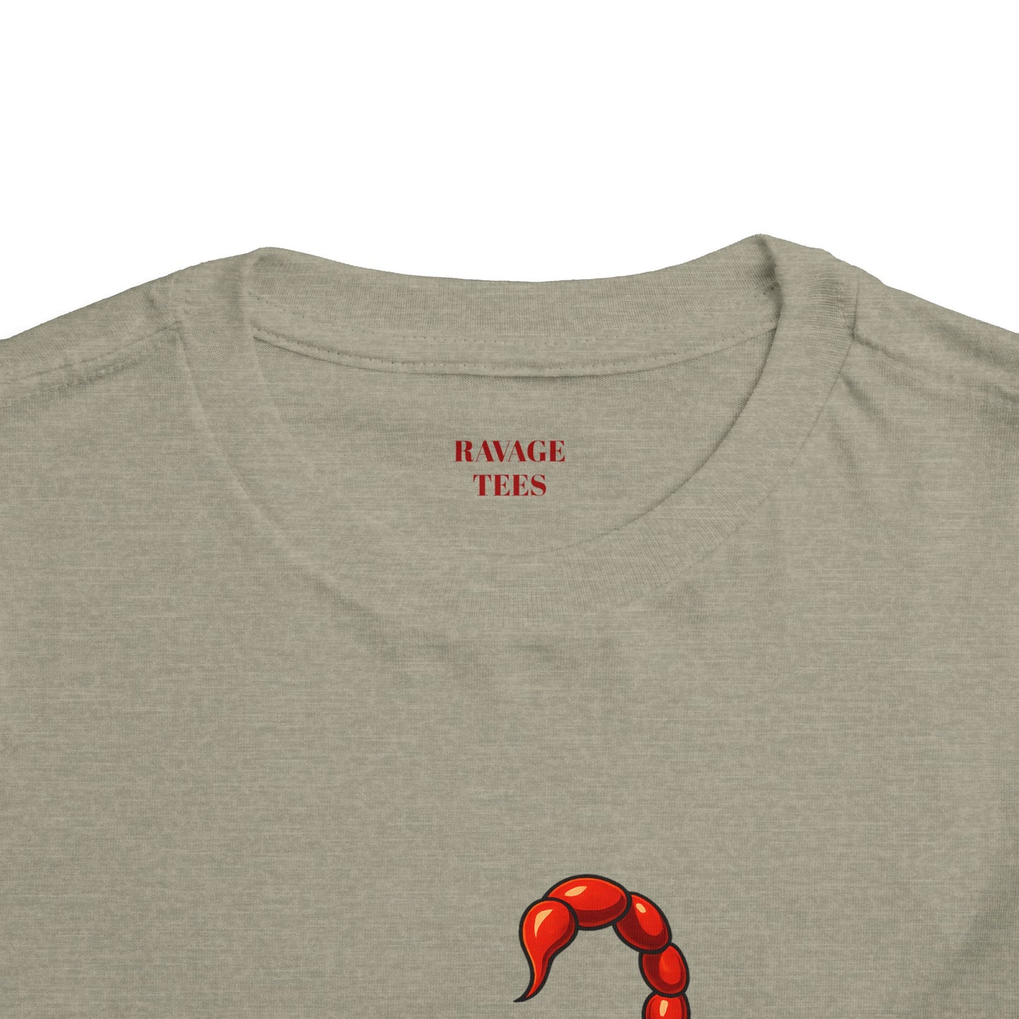Toddler Tee — 'Backstabber's Express' Scorpion & Frog Funny Kids Shirt