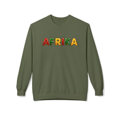 Afrika Map Sweatshirt – Africa Pride Crewneck