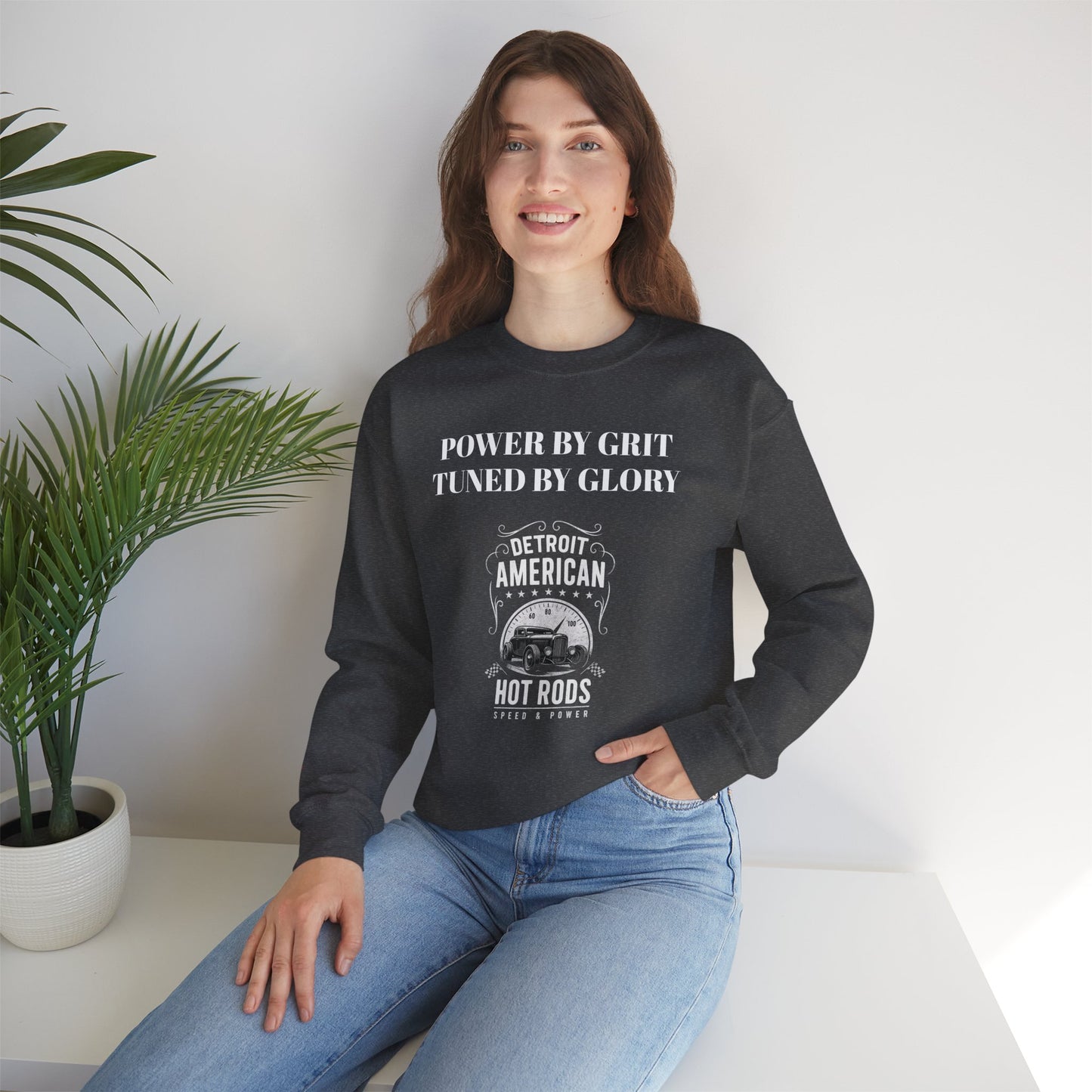 Vintage Car Graphic Sweatshirt