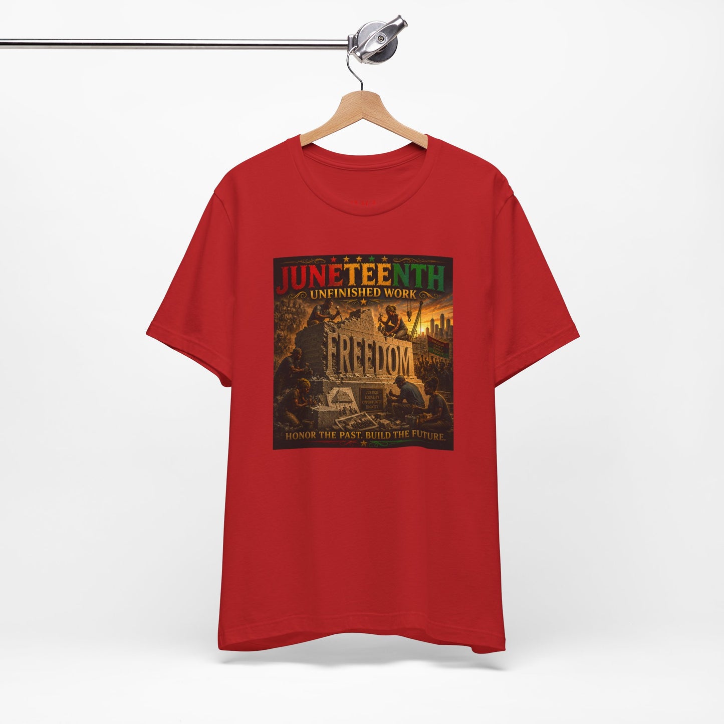 Juneteenth "Unfinished Work" Freedom Tee