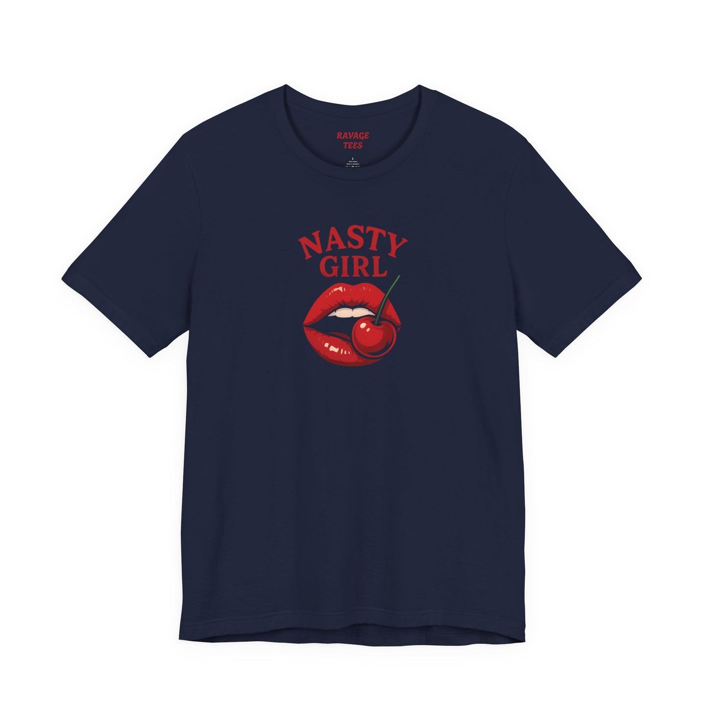 "Nasty Girl" Grunge Graphic Tee | Unisex Soft Jersey T-Shirt