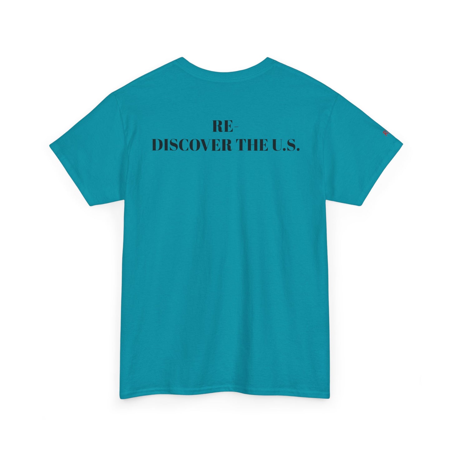 Re-Discover the U.S. Travel T-Shirt, Adventure Tee, USA Discovery Shirt