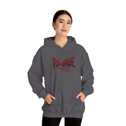 Black Tiger & Rose Graphic Hoodie