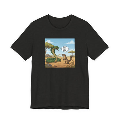 Whimsical Adventure Tee, Funny Graphic Shirt, Gift for Nature Lovers, Eco-Friendly Apparel, Unique Casual Wear, Perfect for Birthdays