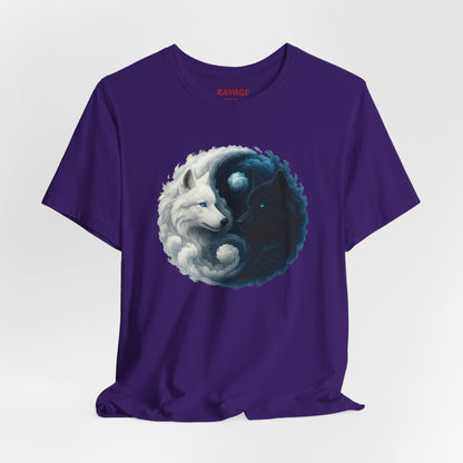 Yin Yang Wolves Tee