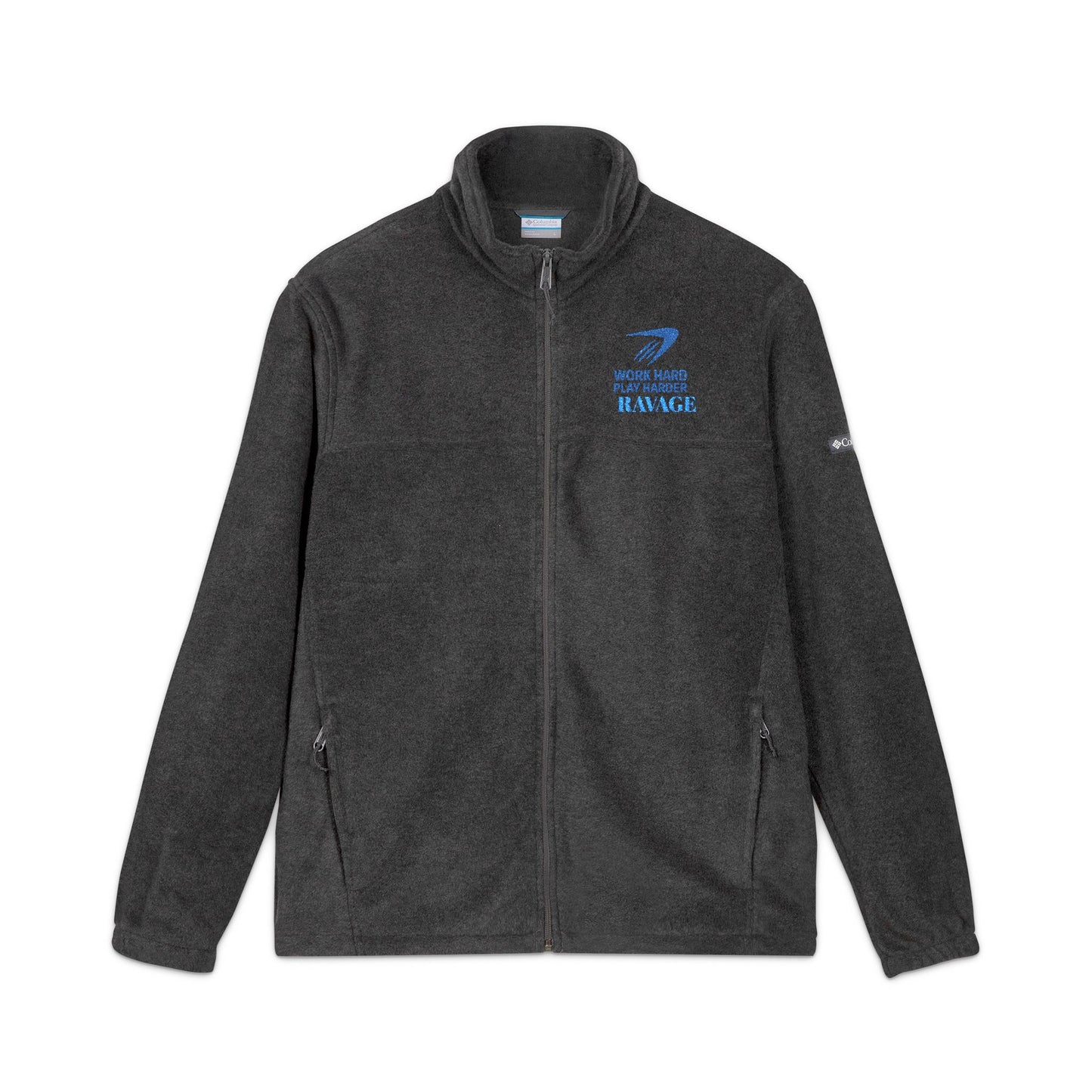 Ravage x Columbia Classic Embroidered Fleece Jacket
