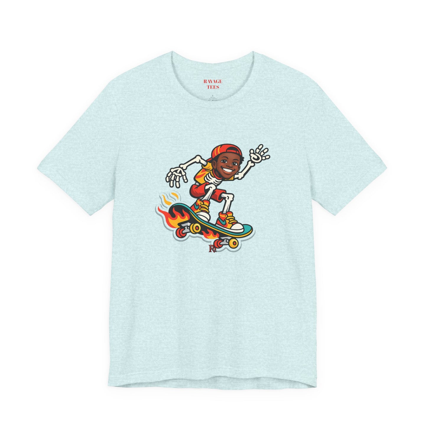 Skateboard Skeleton Tee