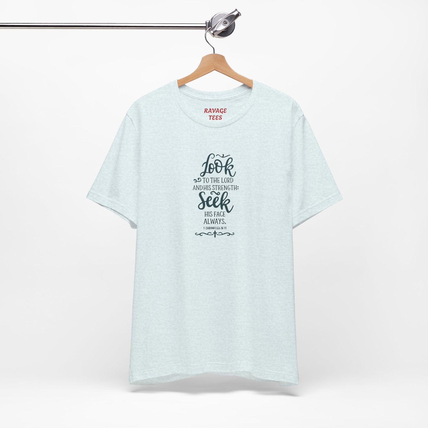 Seek His Guidance Tee: Inspirational Faith Quote Unisex T-Shirt