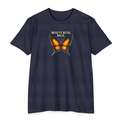 Butterfly Graphic T-Shirt – “Beauty Bites Back”