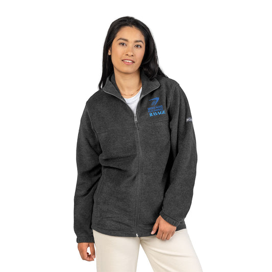 Ravage x Columbia Classic Embroidered Fleece Jacket for Everyday Style and warmth | Shop Ravage Tees