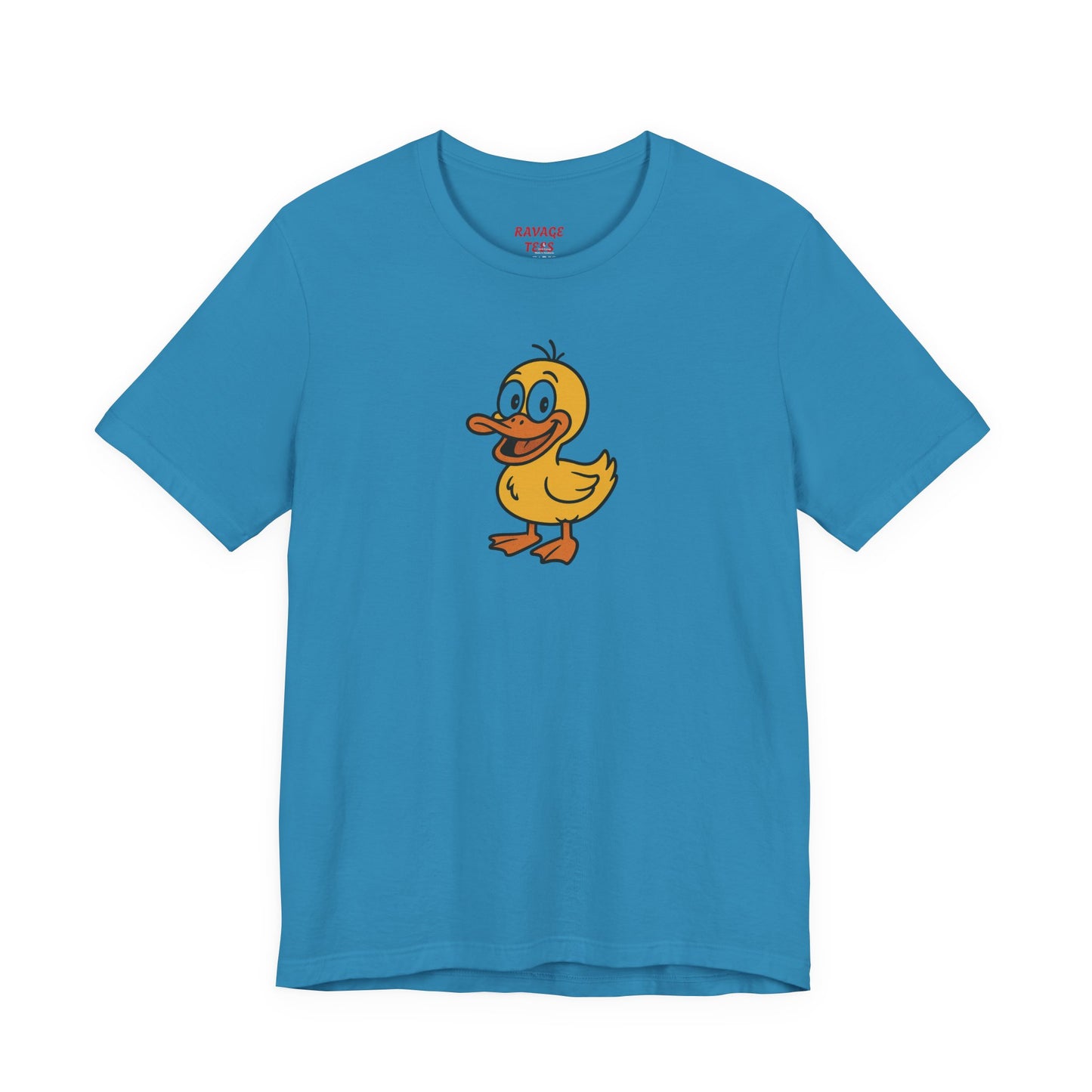 Cute Duck Graphic Tee for Animal Lovers, Unisex T-Shirt, Funny Gift Idea, Casual Wear, Summer Outfit
