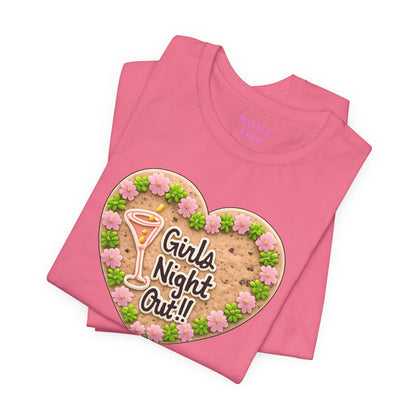 Girls Night Out Heart Tee