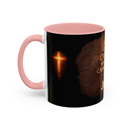 "God Carries What You Cannot Lift" Mug