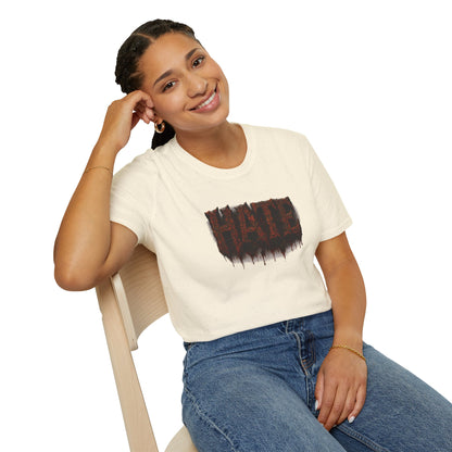 HATE Graphic Tee – Bold Gothic Streetwear T-Shirt, Edgy Unisex Design, Dark Aesthetic Fashion for Men & Women