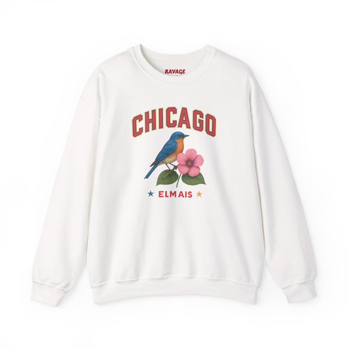 RAVAGE Chicago City Vibe Unisex Crewneck Sweatshirt