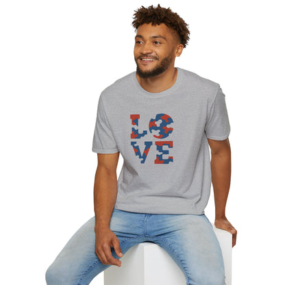 Soft Unisex Freedom & Love Graphic Tee | Gift & Daily Wear