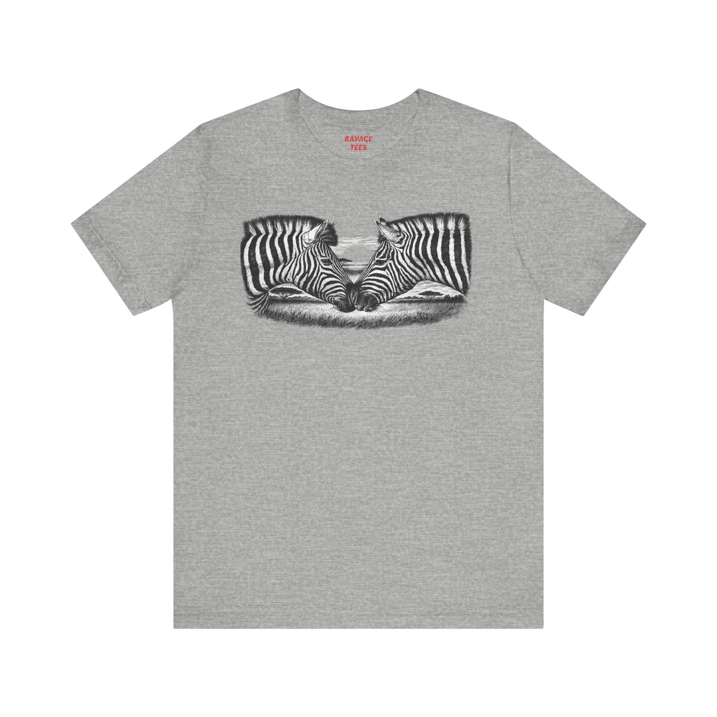 Zebra Heart Tee