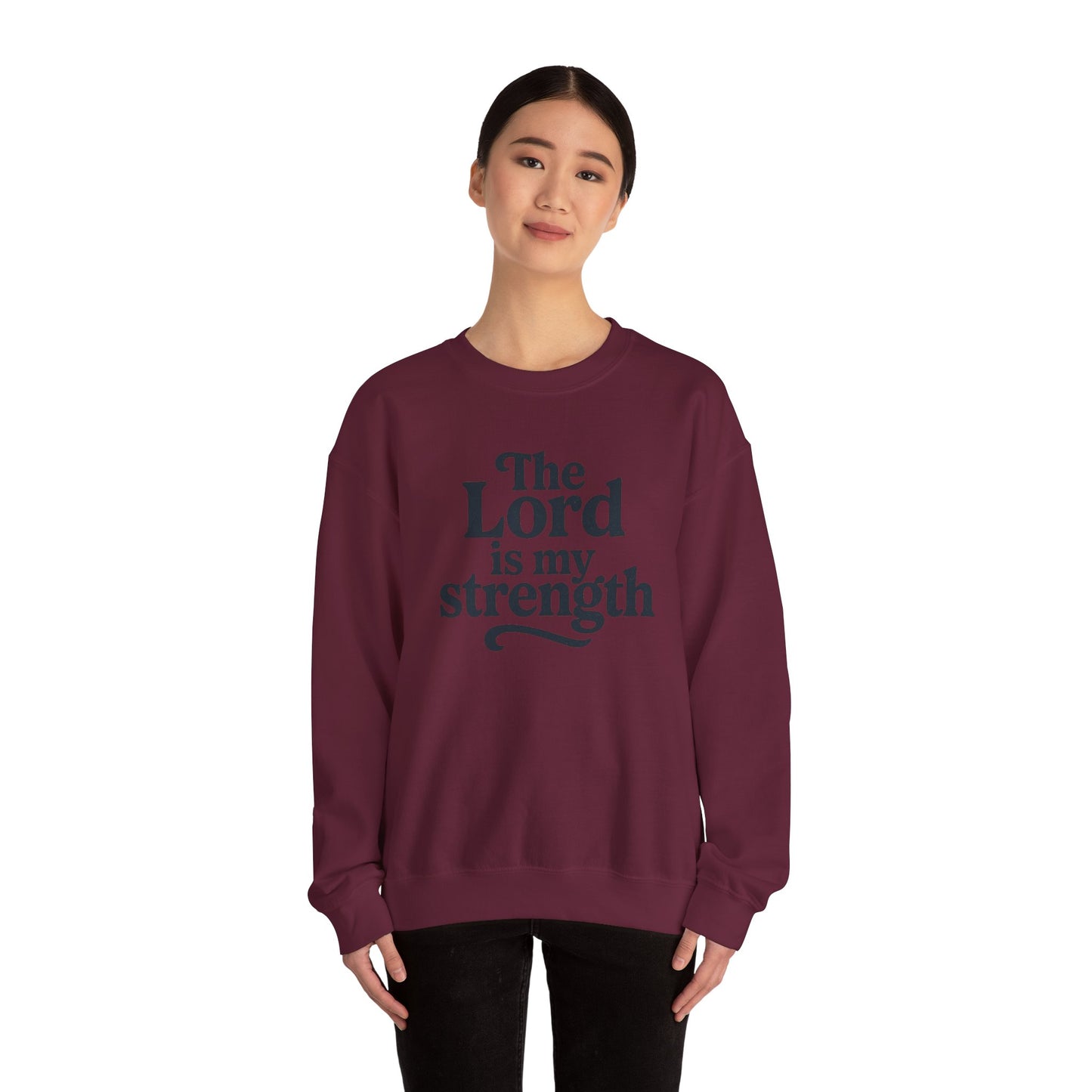 Faith Crewneck: Cozy Christian Apparel & Inspirational Gift
