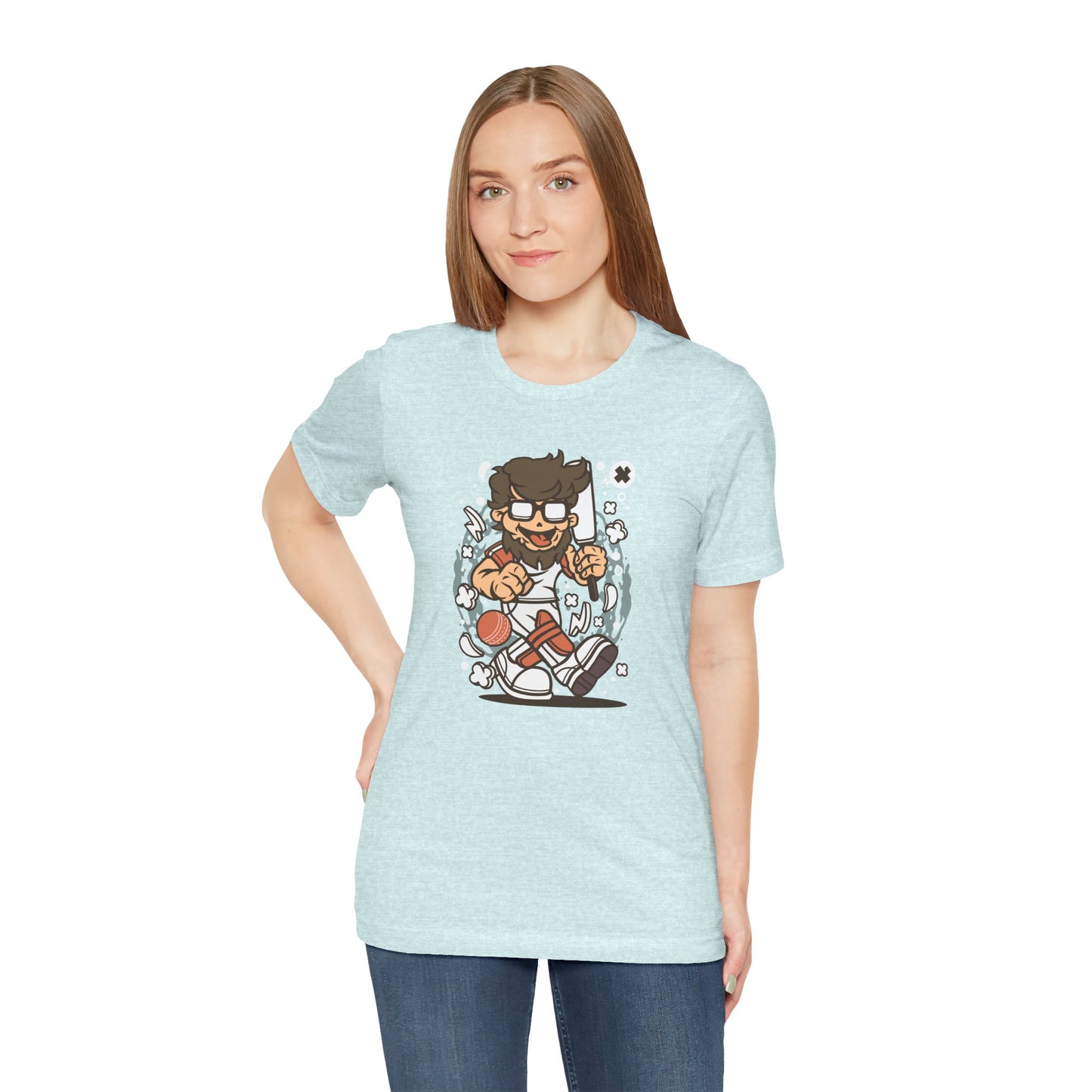 Retro Gamer Cartoon Character Tee