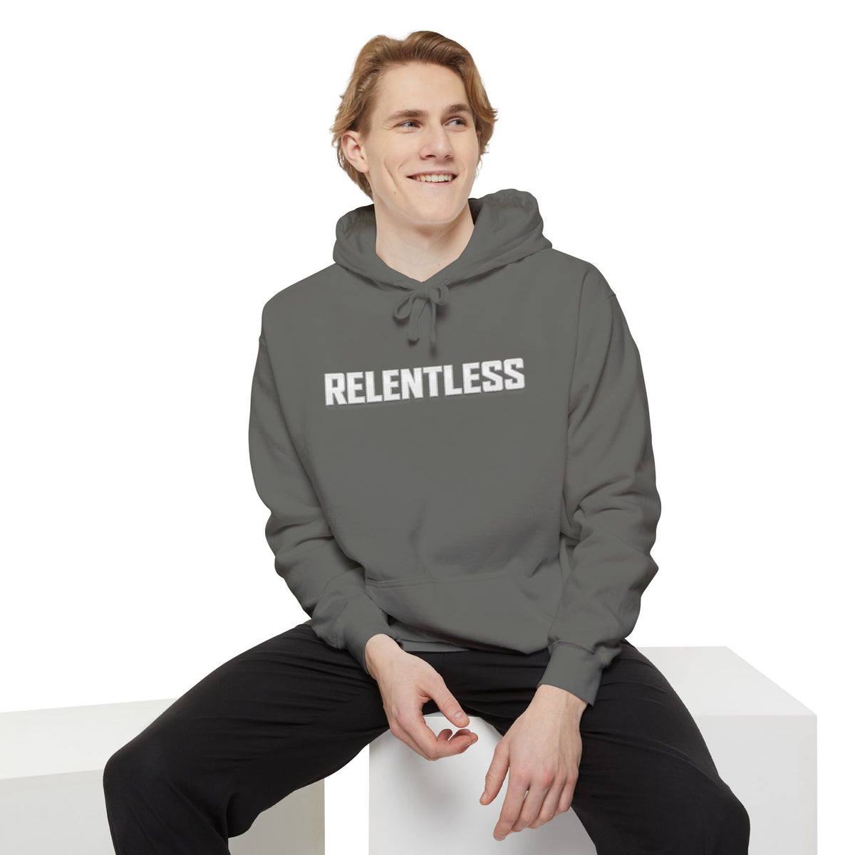 Relentless Hoodie — Inspirational Graphic Pullover