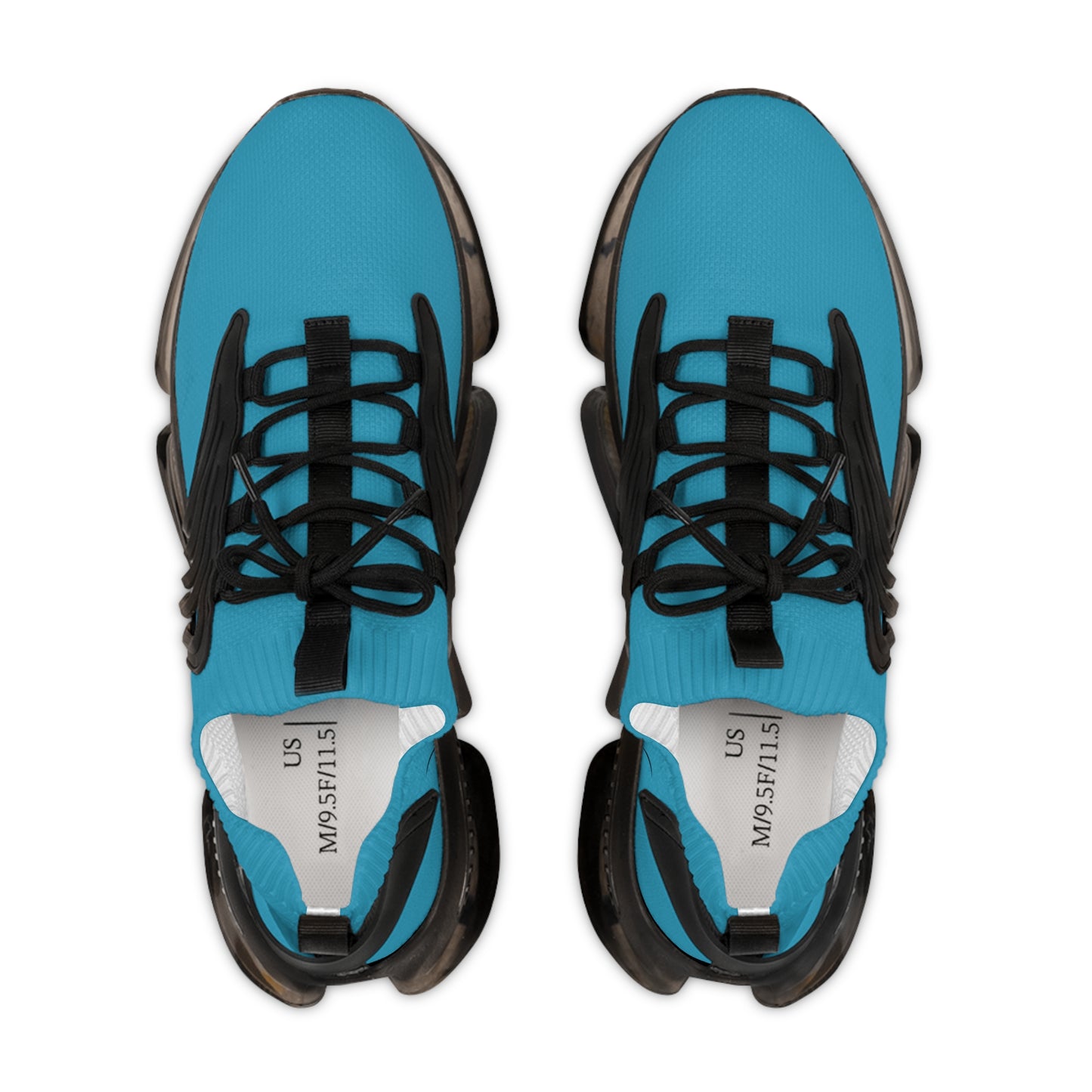 TURQOISE RAVAGE Men's Mesh Sneakers: Stylish Ultimate Comfort Athletic Shoes