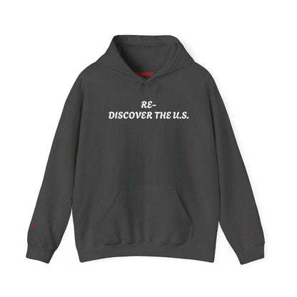 Exploration Hoodie: Unisex Heavy Blend Sweatshirt, Travel Inspiration, Urban Adventure, Gift for Travelers, Cozy Travel Wear