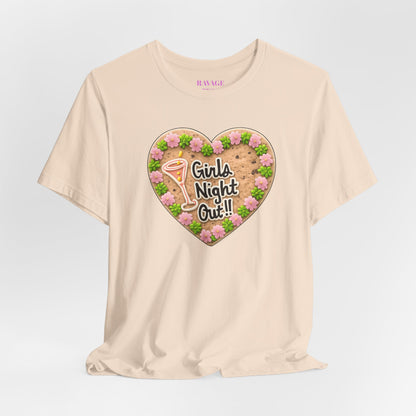 Girls Night Out Heart Tee
