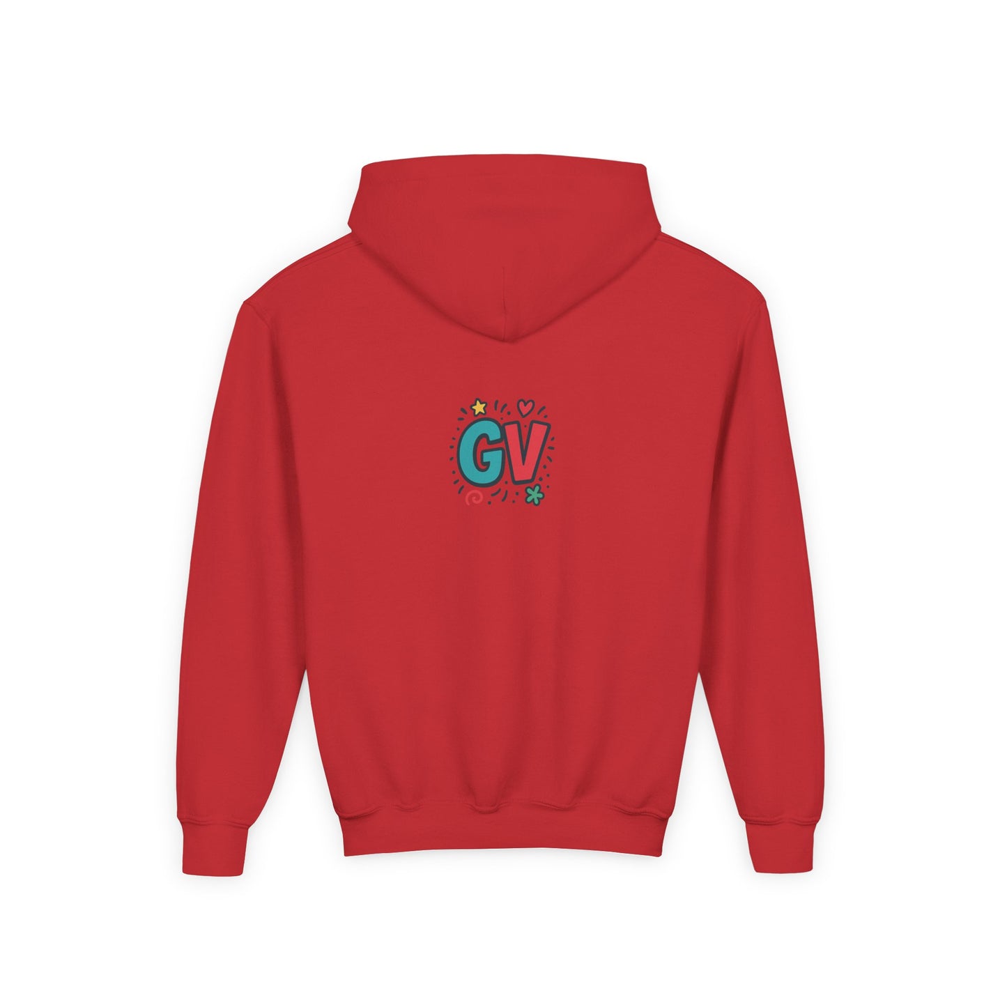 Kids Good Vibes Hoodie – Fun Graphic Sweatshirt with Positive Message, Cozy Casual Outfit, Birthday Gift for Children