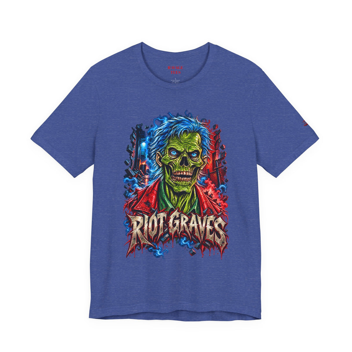 Riot Graves Skull Graphic Tee